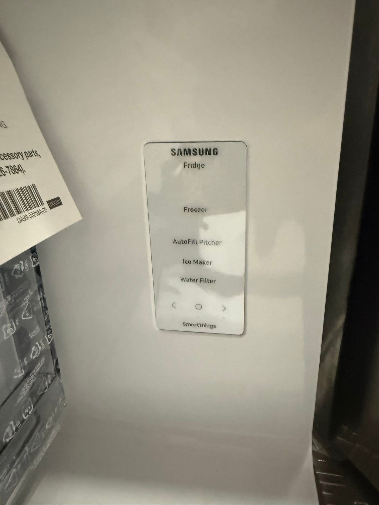 Samsung - Bespoke 23 cu. ft. Counter Depth 4-Door French Door Refrigerator with AI Hybrid Cooling