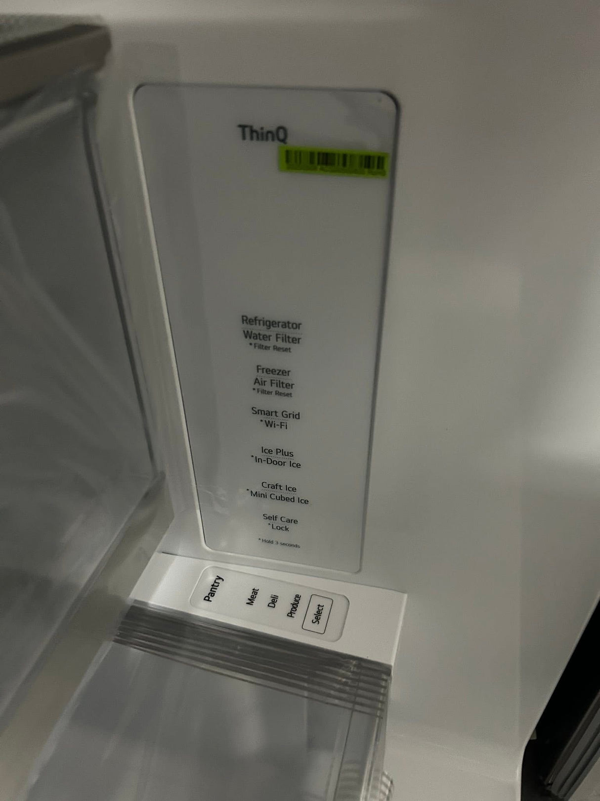 LG 26 cu. ft. Smart Counter-Depth MAX French Door Refrigerator with 4 types of ice in PrintProof