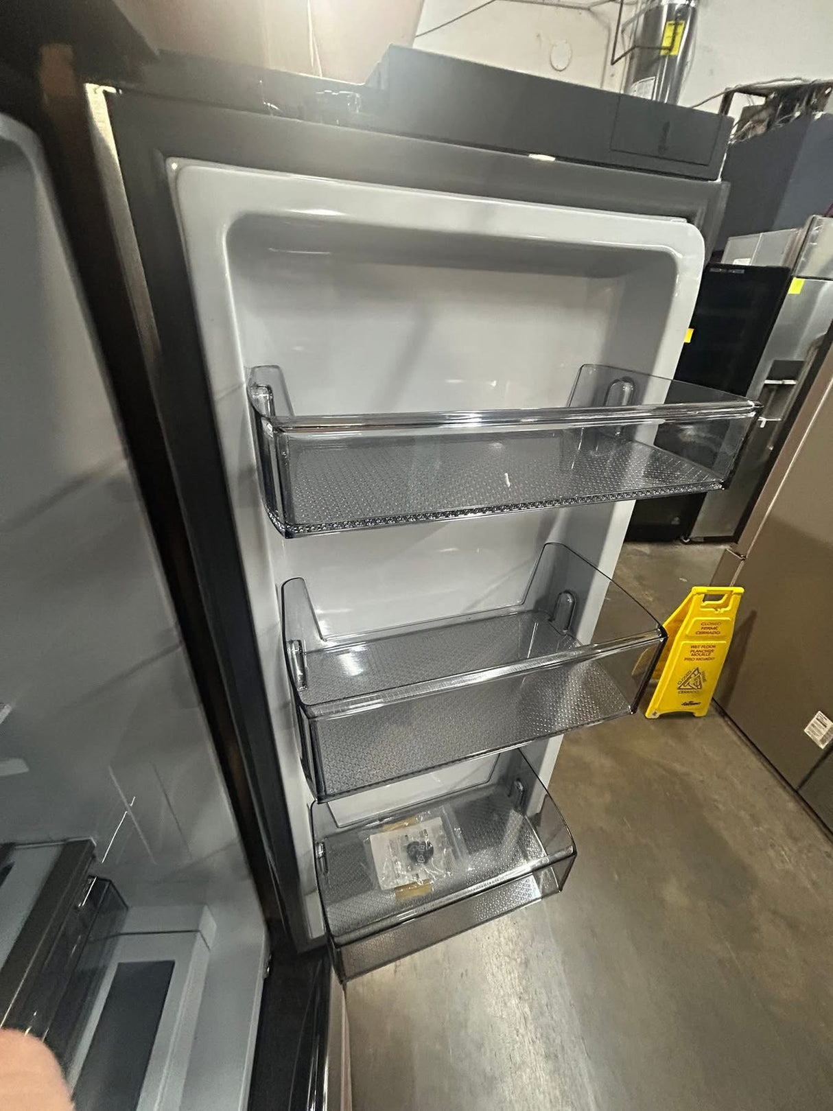 Samsung 30 cu. ft. Mega Capacity Standard Depth 3-Door French Door Refrigerator in with Family Hub
