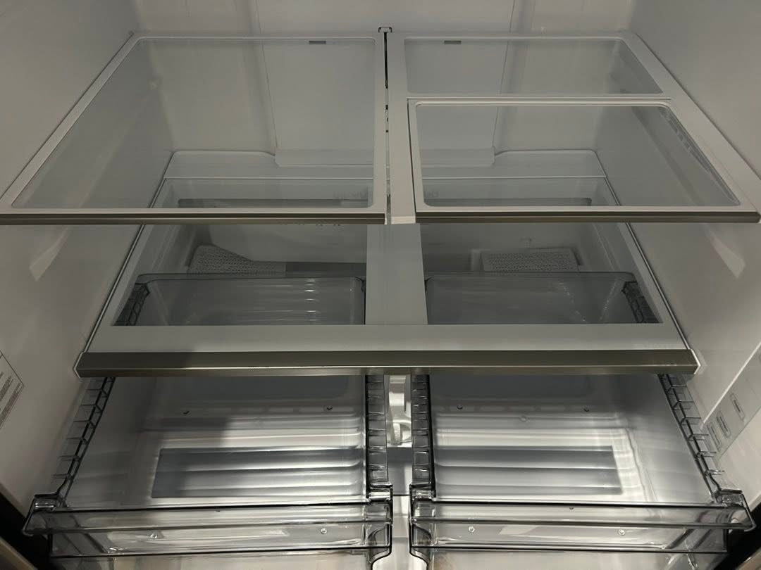 Samsung - 32 cu. ft. 3-Door French Door Smart Refrigerator with Dual Auto Ice Maker