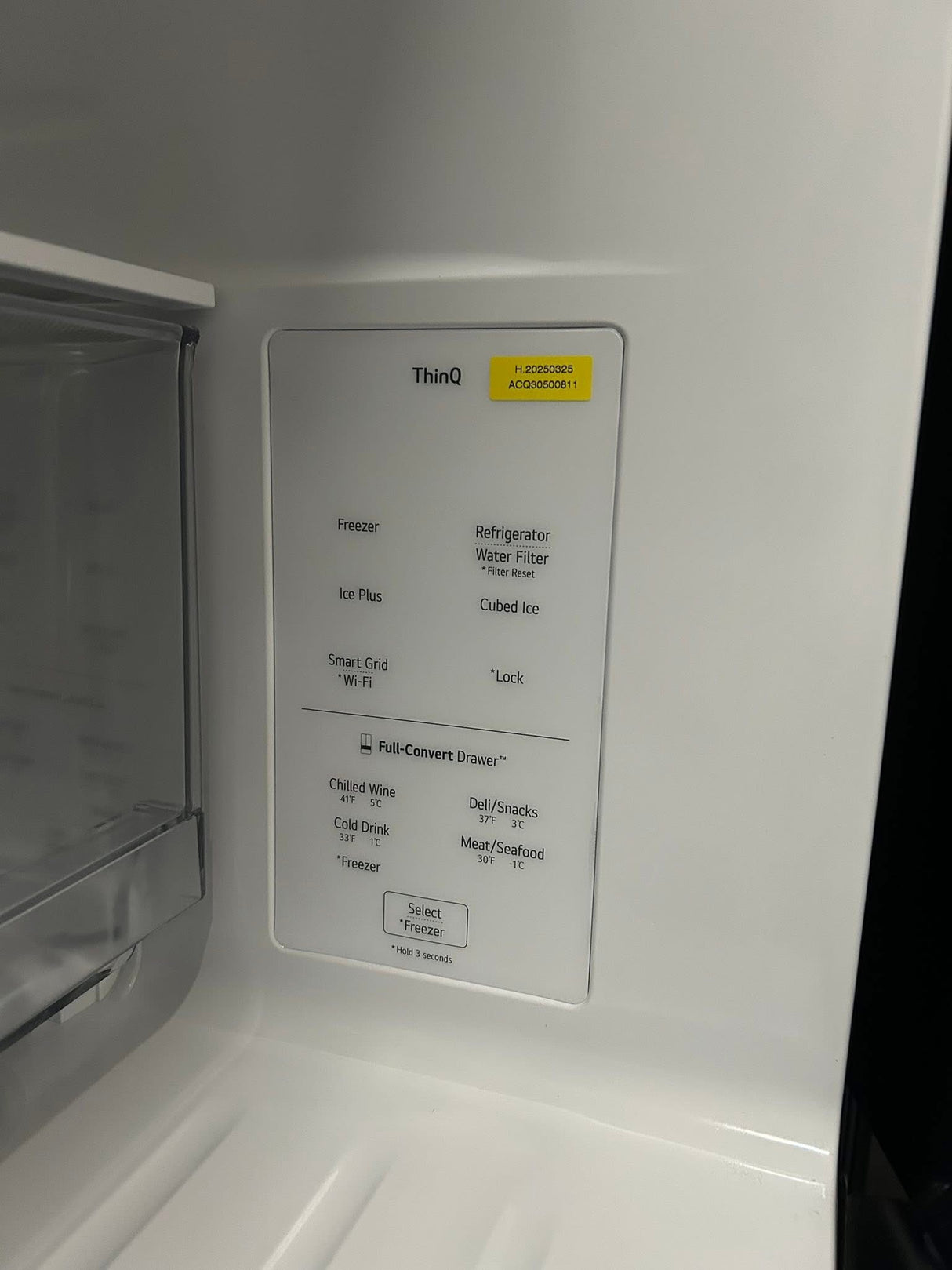 LG 30 cu. ft. SMART Standard Depth MAX French Door Refrigerator with Internal Water Dispenser