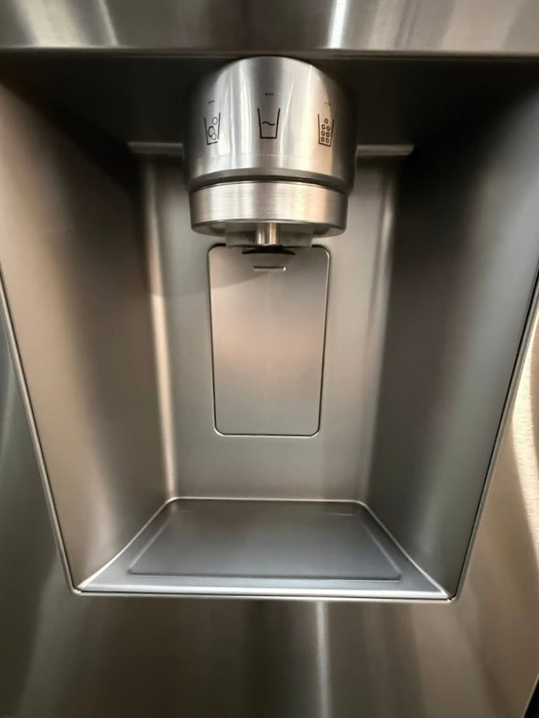 LG - Counter-Depth MAX 25.5 Cu. Ft. French Door Smart Refrigerator with Four Kinds of Ice - Stainless Steel