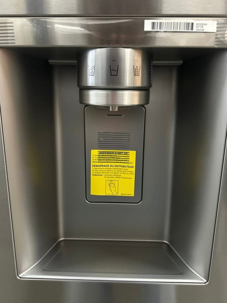 LG 26 cu. ft. Smart Counter-Depth MAX French Door Refrigerator with 4 types of ice in PrintProof