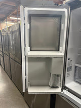 Samsung - Bespoke 23 cu. ft. Counter Depth 4-Door French Door Refrigerator with AI Hybrid Cooling