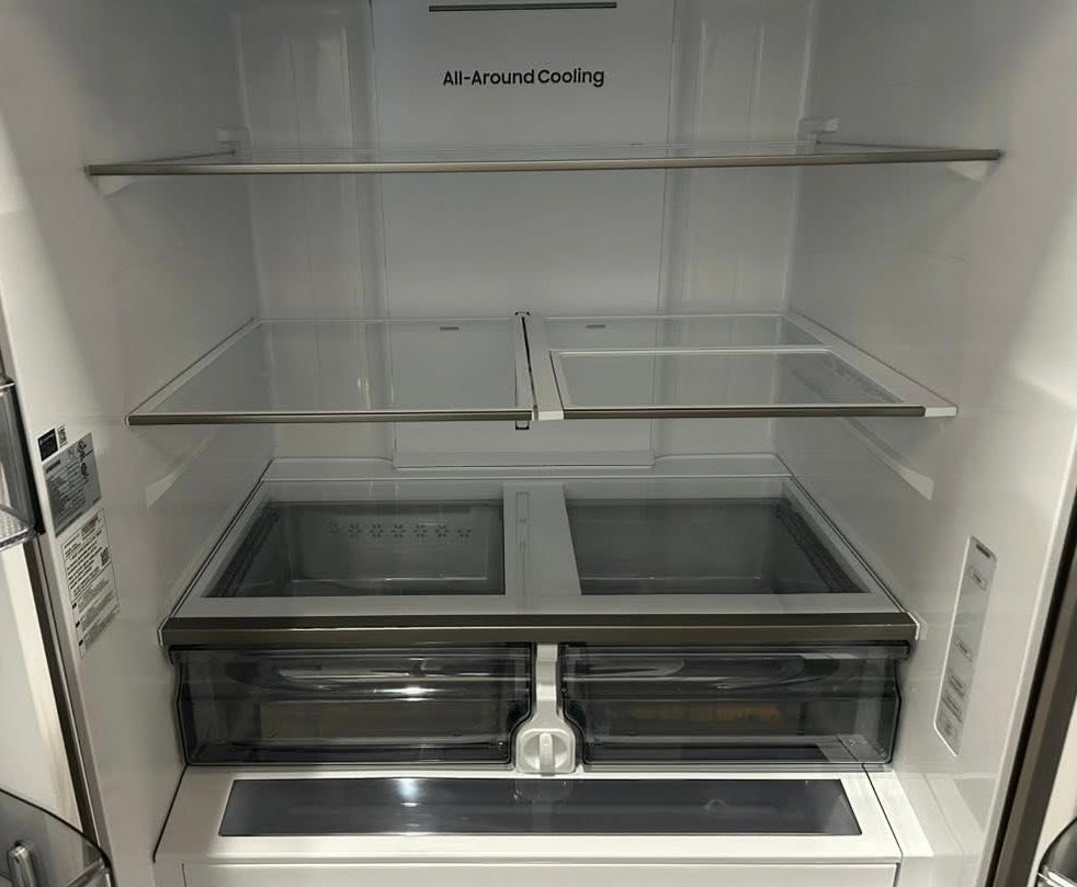 Samsung - 32 cu. ft. 3-Door French Door Smart Refrigerator with Dual Auto Ice Maker