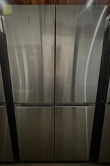 Samsung - Bespoke 23 cu. ft. Counter Depth 4-Door French Door Refrigerator with AI Hybrid Cooling