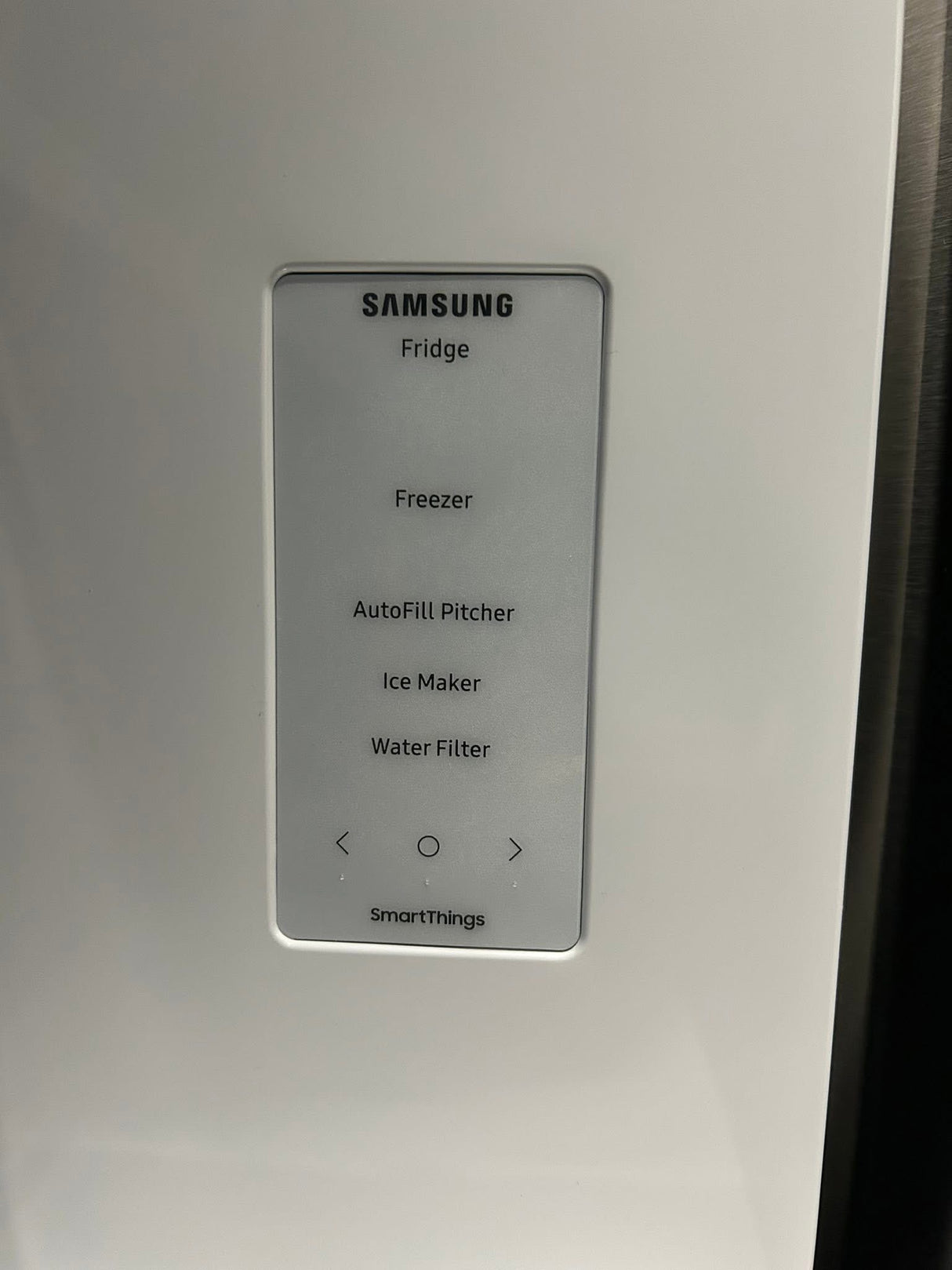 Samsung - Bespoke 23 cu. ft. Counter Depth 4-Door French Door Refrigerator with AI Hybrid Cooling