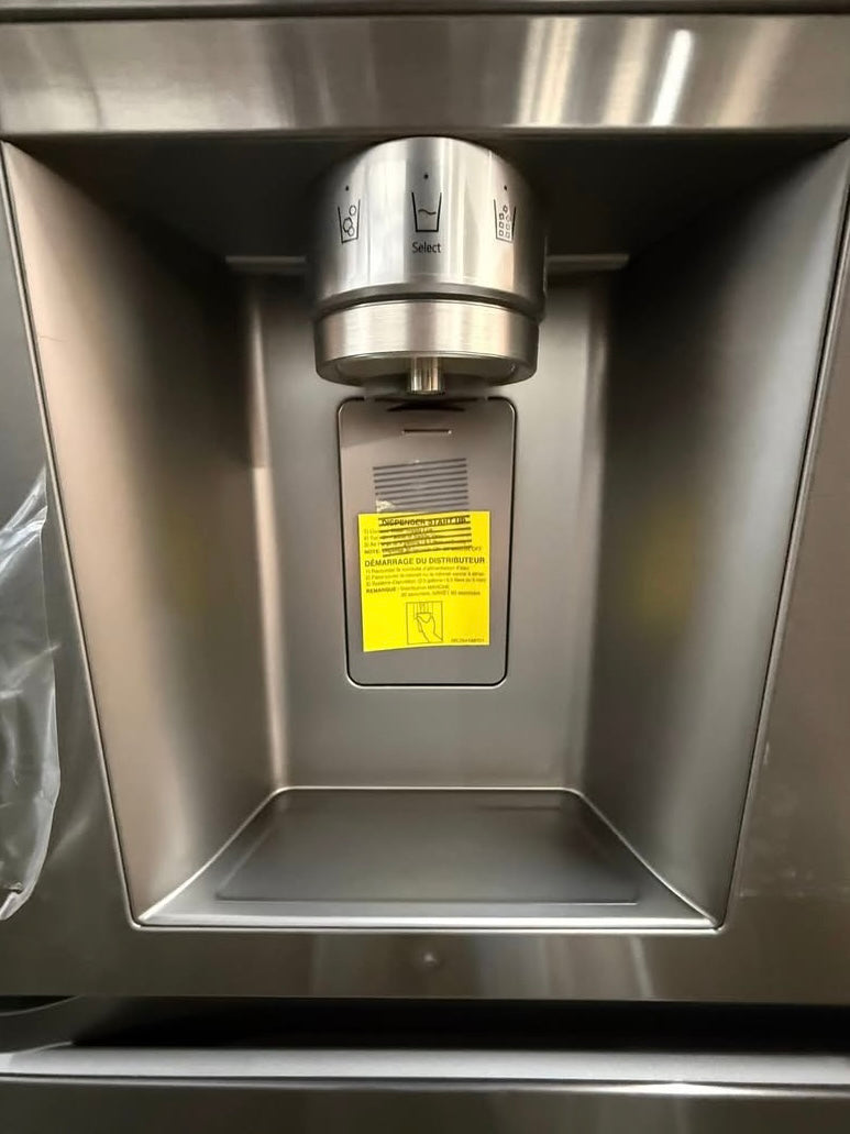 LG 29 cu. ft. SMART MyColor InstaView Standard-Depth MAX 4-Door French Door Refrigerator with Craft Ice