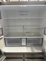 Samsung - Bespoke 23 cu. ft. Counter Depth 4-Door French Door Refrigerator with AI Hybrid Cooling